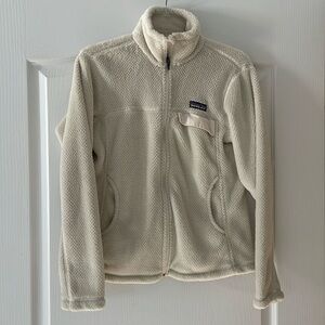 Like New off white patagonia women’s zip up